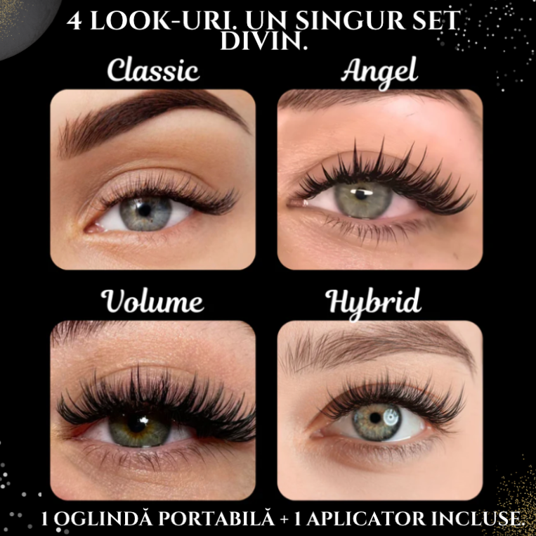 Kitul Magnetic 4 Look™ de la Lash Divina™